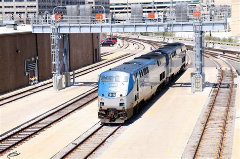 Trains to Chicago .